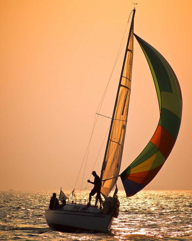 Sailing at Sunset