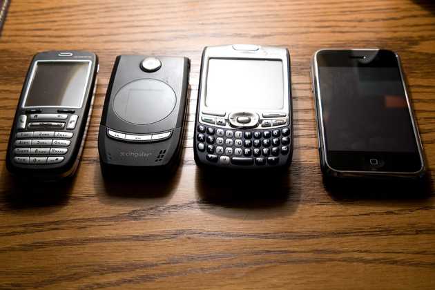 Parade of Smartphones